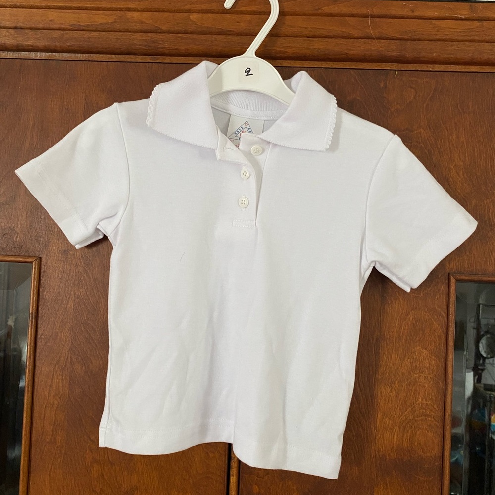 4/$20 Toddlers Short-Sleeve polo | girl short-sleeve | white short sleeve